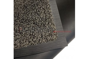 Грязезащитный ковер Профи Люкс серый